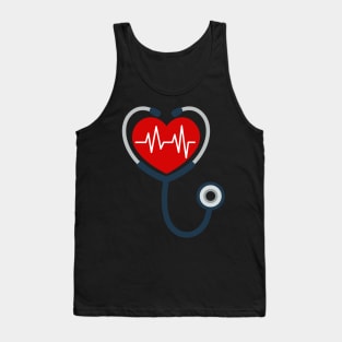 Doctor Valentine's Day Tank Top